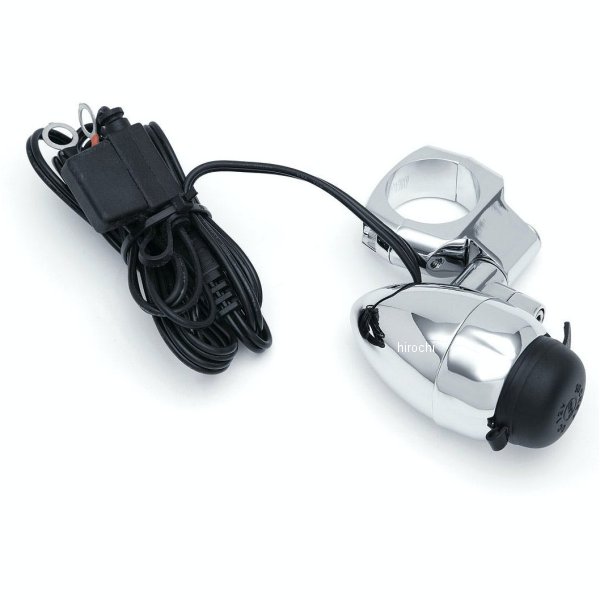 1476 クリアキン Kuryakyn エレクトリカルパワーポイント 1-1/4インチクランプ クローム/黒