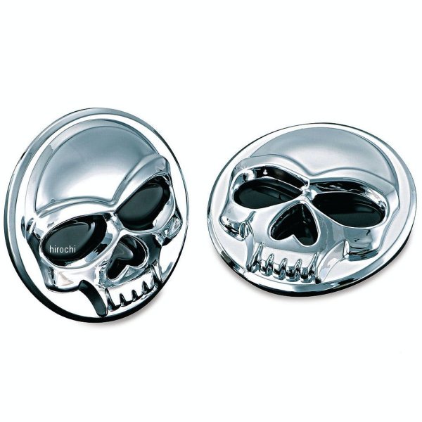 1491 クリアキン Kuryakyn ゾンビメダリオン ラージ クローム