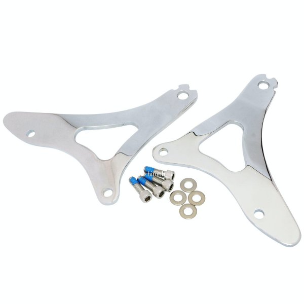 1662 クリアキン Kuryakyn パッセンジャーバックレストマウント 14年 ツアラー クローム