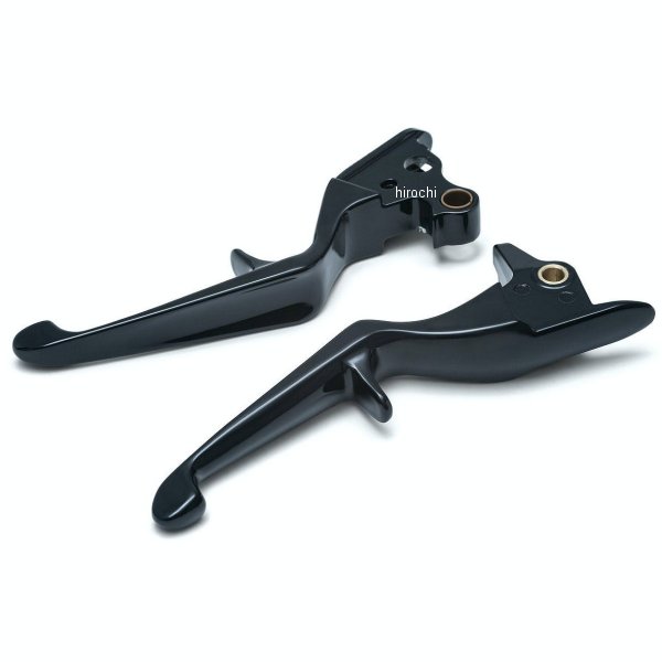 1836 クリアキン Kuryakyn トリガーレバーセット 15年-17年 ソフテイル 黒