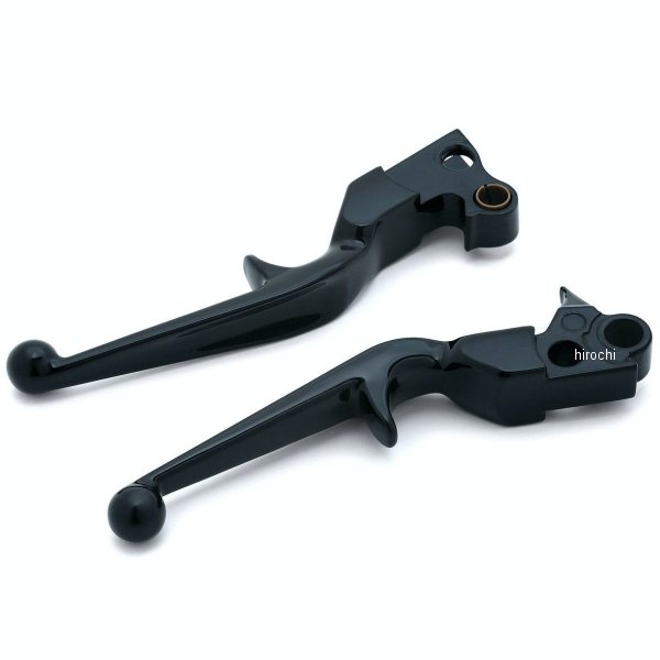 1845 クリアキン Kuryakyn トリガーレバーセット 96年-17年 ハーレー ケーブルクラッチ仕様車 黒