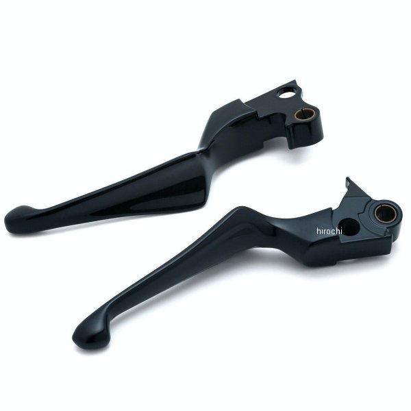 1847 クリアキン Kuryakyn ボスブレードレバーセット ツアラー、ソフテイル、ダイナ、スポーツスター クローム 黒