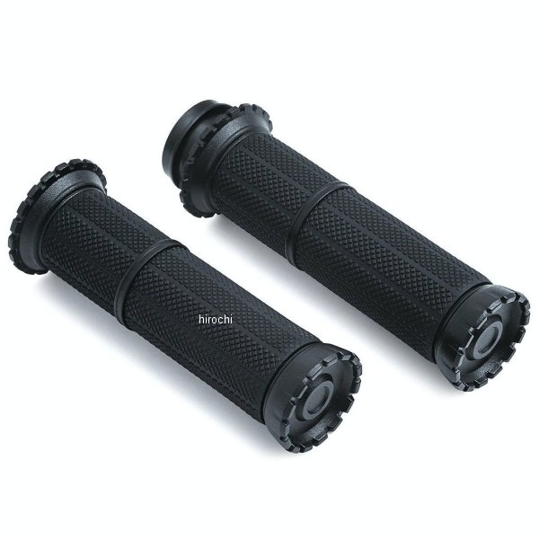 3583 クリアキン Kuryakyn RIOTグリップ 08年 -TBW 黒