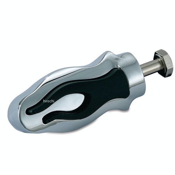 4418 クリアキン Kuryakyn フレイム シフトペグ 汎用 クローム