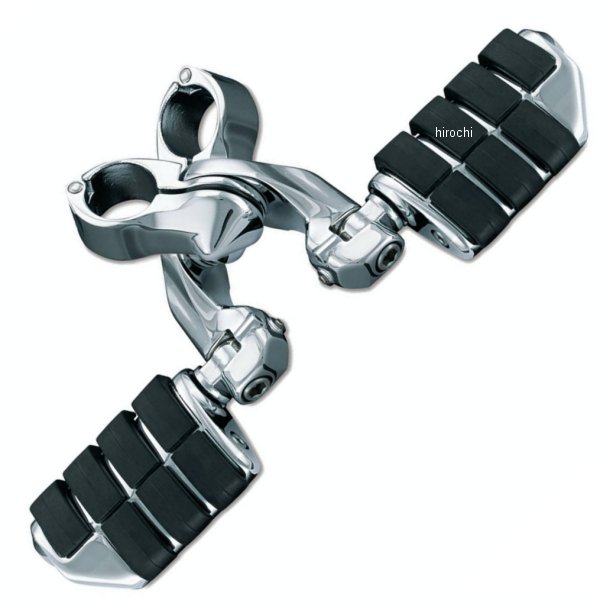 4523 クリアキン Kuryakyn ツアーテック クルーズマウント DUALLY ペグ ショート クローム