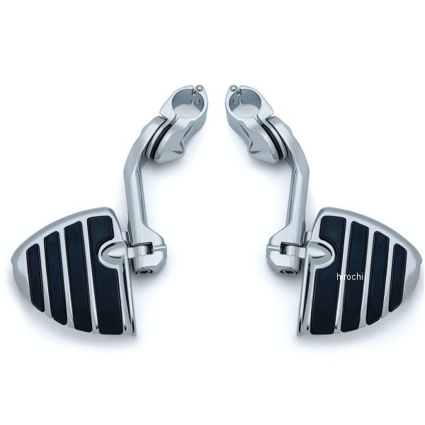 4528 クリアキン Kuryakyn ツアーテック クルーズマウント ISO-WING ロングアーム クローム