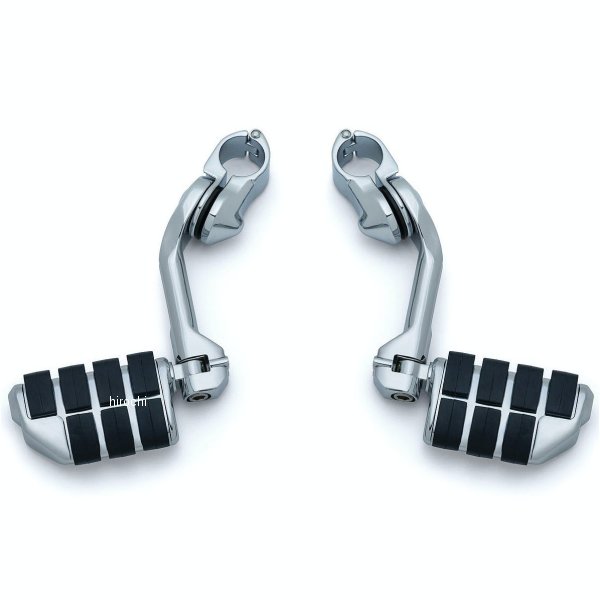 4529 クリアキン Kuryakyn ツアーテック DUALLY ペグ ロングアーム クローム