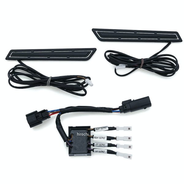 5477 クリアキン Kuryakyn LED ヒンジ アクセント 14年以降 ツアラー 黒