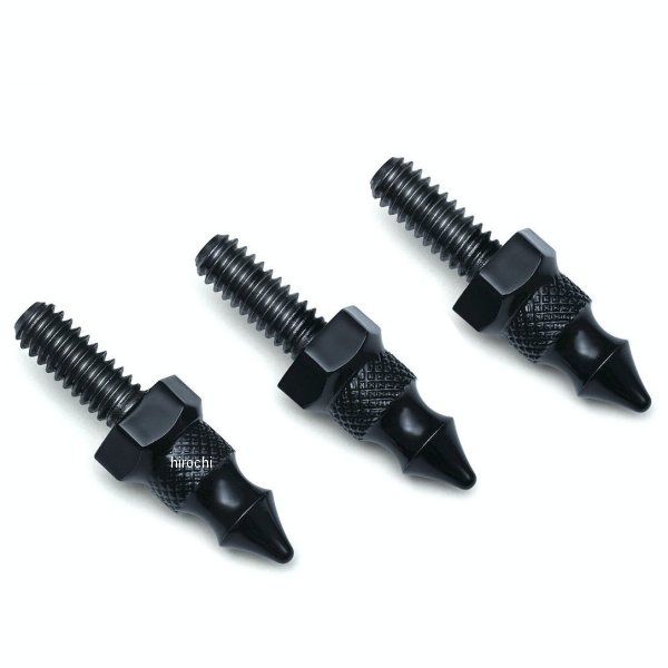 5712 クリアキン Kuryakyn ウィンドシールド スパイクボルト 96年-13年 ツアラー 黒