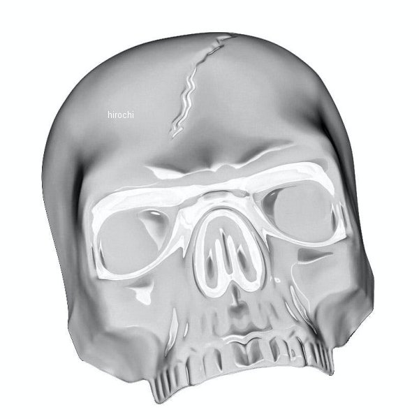 5730 クリアキン Kuryakyn スカル ホーンカバー 17年以降 ツーリングモデル クローム