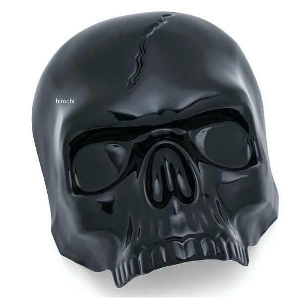 5731 クリアキン Kuryakyn スカル ホーンカバー 17年以降 ツーリングモデル 黒