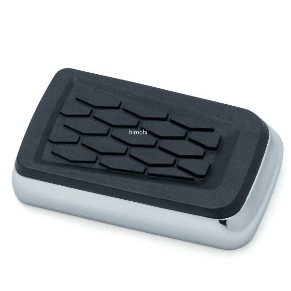 5916 クリアキン Kuryakyn HEX ブレーキペダルパッド FX、 XG、 ダイナ クローム