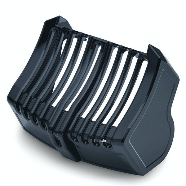 6418 クリアキン Kuryakyn プレシジョン オイルクーラーカバー 17年以降 ミルウォーキーエイト 黒