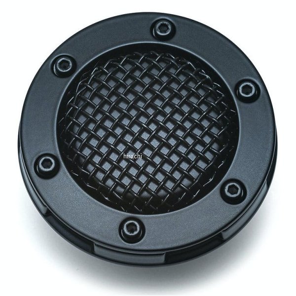 6549 クリアキン Kuryakyn メッシュガスキャップ 82年以降 ハーレー汎用 黒