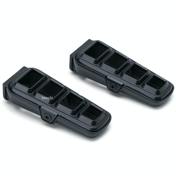 6659 クリアキン Kuryakyn DILLINGER フットペグ アダプター無 黒