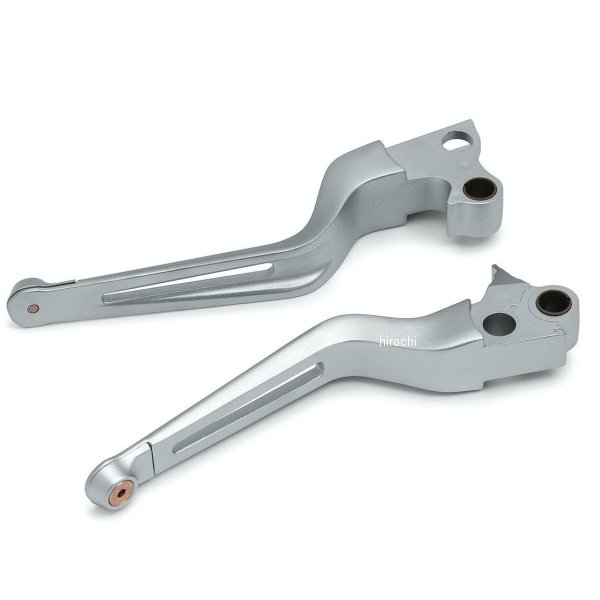 6681 クリアキン Kuryakyn DILLINGER レバーセット スポーツスター、ビッグツイン シルバー