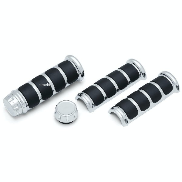 6780 クリアキン Kuryakyn ISOグリップ ヒートグリップ用 クローム