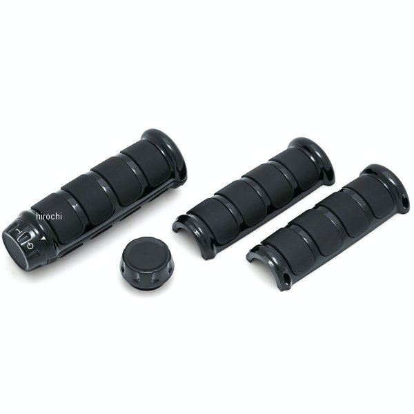 6781 クリアキン Kuryakyn ISOグリップ ヒートグリップ用 黒