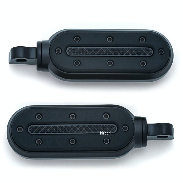 7032 クリアキン Kuryakyn HEAVY INDUSTRY フットペグ オス型 ハーレー汎用 黒