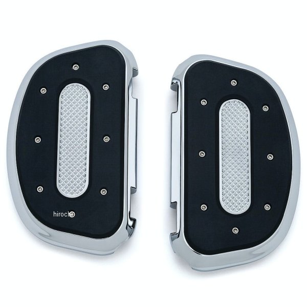 7043 クリアキン Kuryakyn HEAVY INDUSTRY パッセンジャーフロアボード 93年-21年 ツーリング クローム