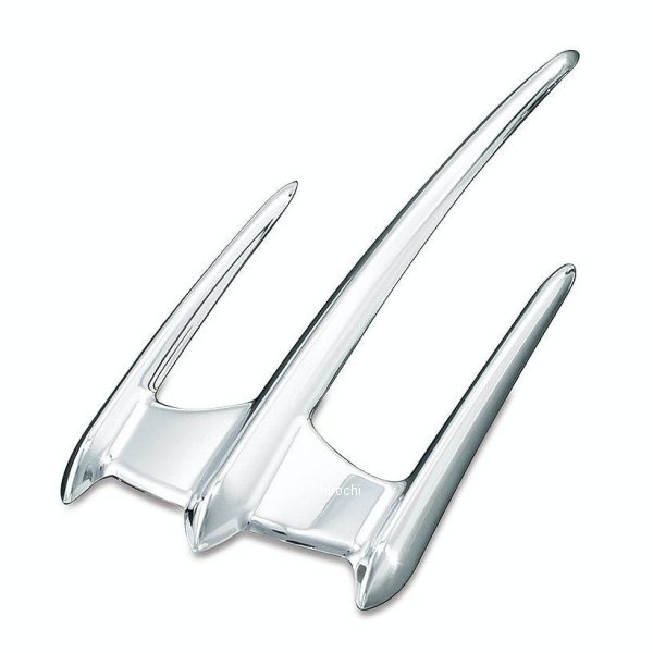 7340 クリアキン Kuryakyn TRICEPTOR フェンダーアクセント 汎用 クローム