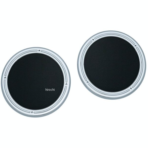 7376 クリアキン Kuryakyn リアスピーカーアクセント 14年以降 ツーリング クローム