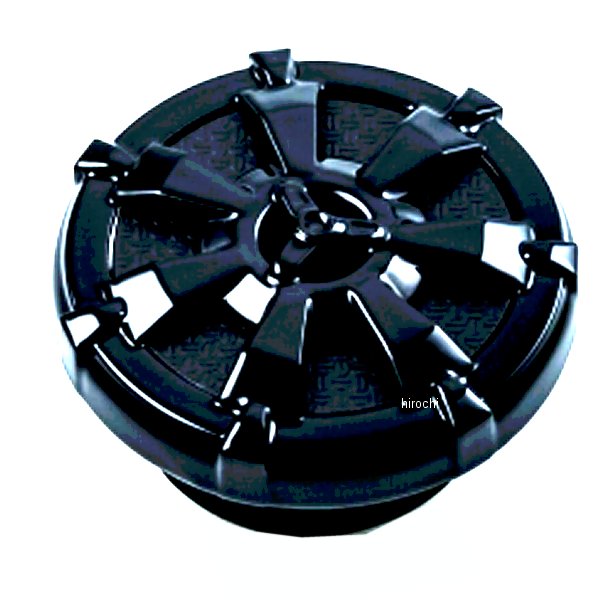 7384 クリアキン Kuryakyn ALLE年 CAT ガスキャップ ビッグツイン、スポーツスター 黒