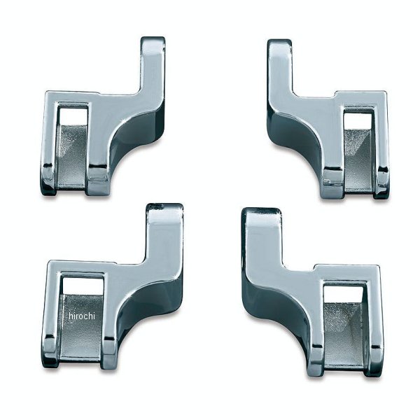 7528 クリアキン Kuryakyn フロアボードリロケーションブラケット 00年-17年 ソフテイル クローム