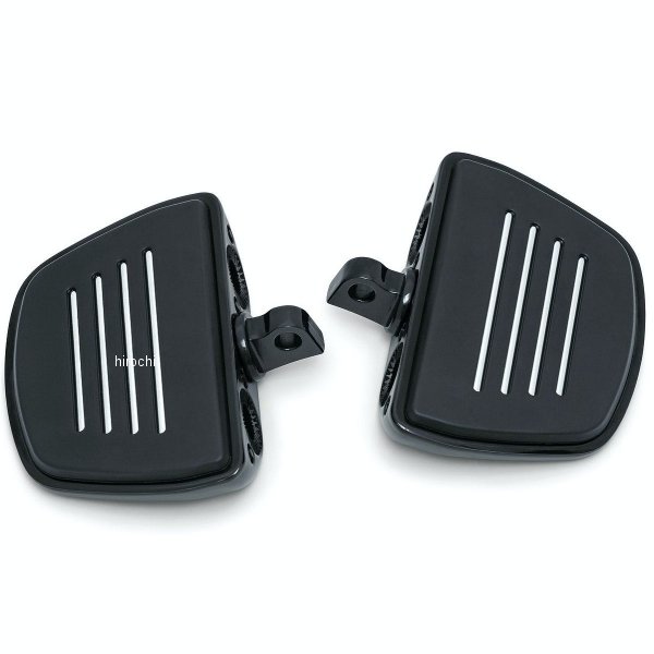 7578 クリアキン Kuryakyn PREMIUM ミニフロアボード オス型マウント 黒