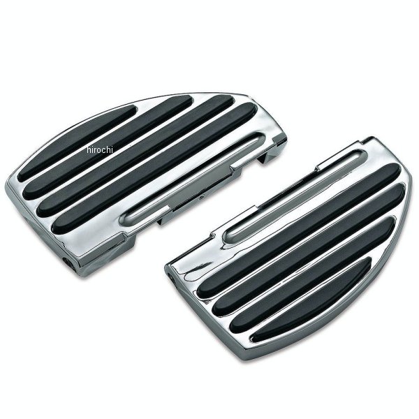 7906 クリアキン Kuryakyn ISOパッセンジャーフロアボード ツーリング、ソフテイル、ダイナ クローム