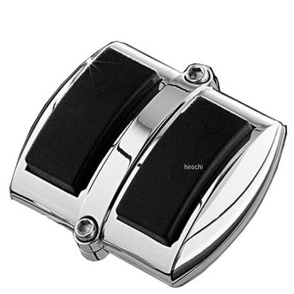 8022 クリアキン Kuryakyn ISOブレーキペダルカバー クローム