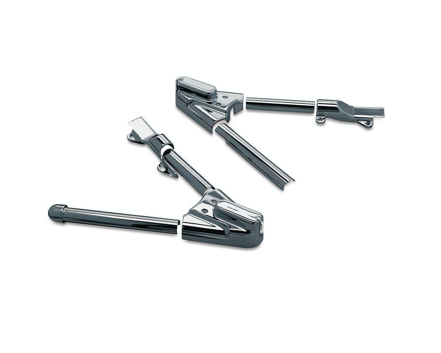 8256 クリアキン Kuryakyn スイングアームカバー 00年-07年 ソフテイル クローム