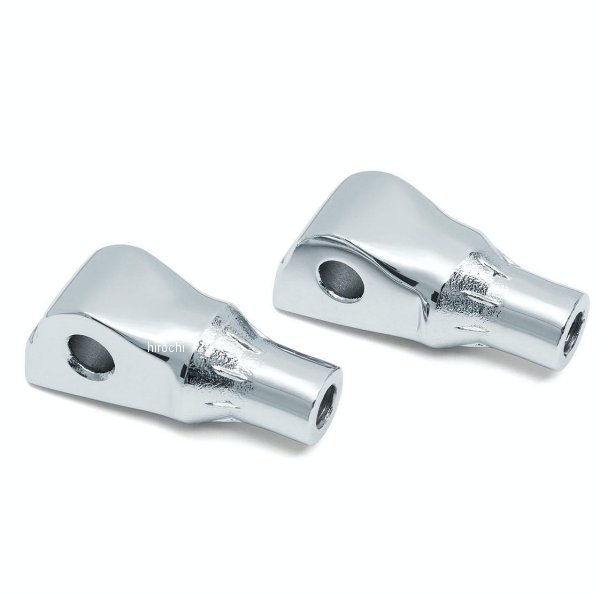 8925 クリアキン Kuryakyn テーパードタンデムフットペグアダプター 18年以降 ソフテイル クローム