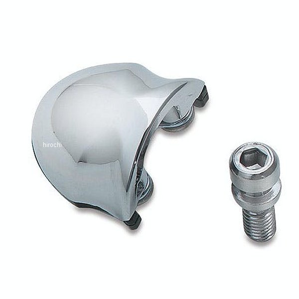 9037 クリアキン Kuryakyn シート用スピードタブ 97年以降 ハーレー汎用 クローム