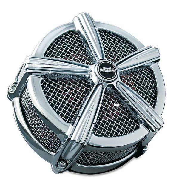 9451 クリアキン Kuryakyn MACH2 エアクリーナー クローム