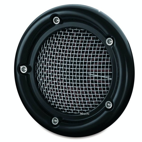 9880 クリアキン Kuryakyn Velociraptor エアクリーナー ツアラー、ソフテイル、トライク 黒