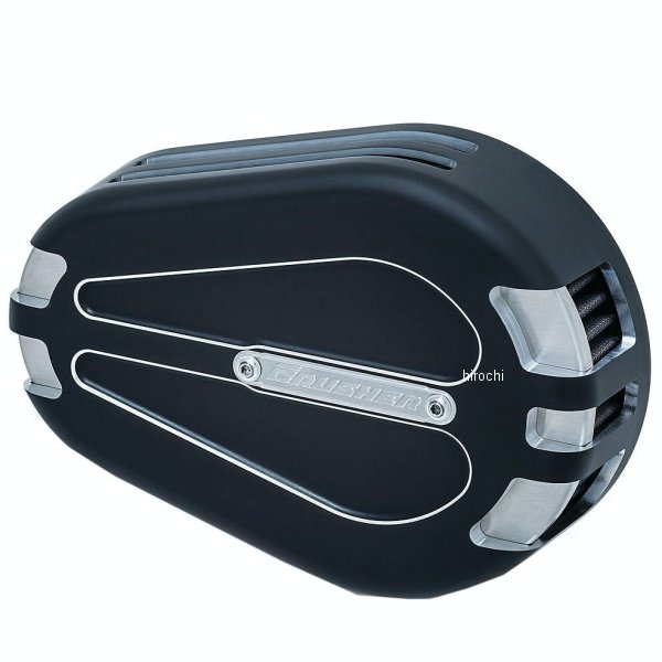 9895 クリアキン Kuryakyn クラッシャーマーベリックProエアクリーナー コントラスト ツアラー、ソフテイル、トライク 黒