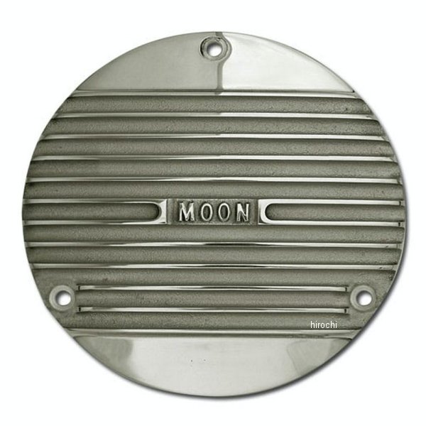 MP400H3 ムーンアイズ MQQNEYES アルミフィン ムーンダービーカバー 70年-99年 ハーレー ビッグツイン ポリッシュ