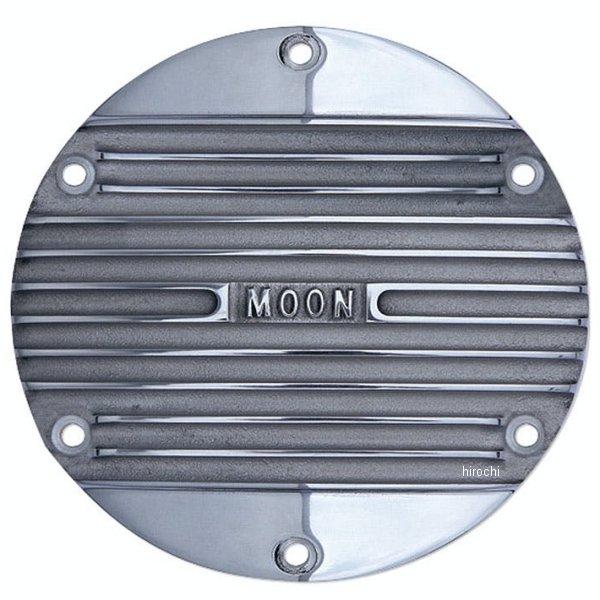 MP400H6 ムーンアイズ MQQNEYES アルミフィン ムーンダービーカバー 04年以降 ハーレー XLモデル ポリッシュ