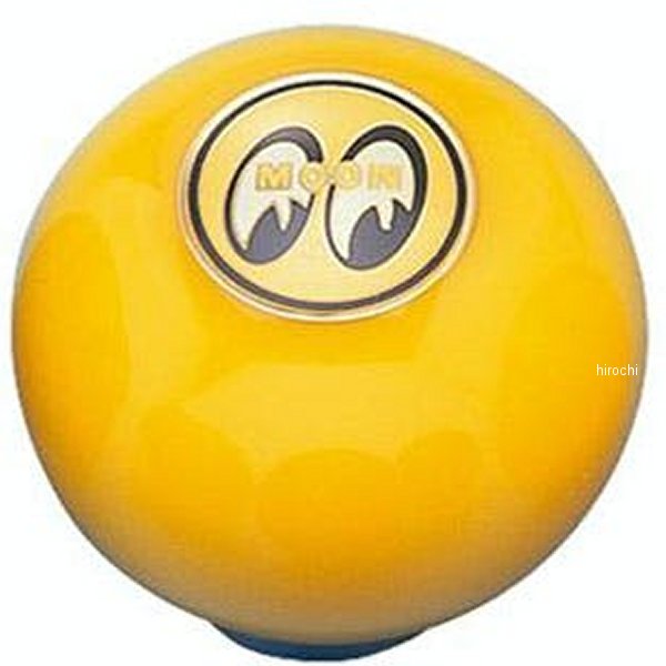 MP021YYS ムーンアイズ MQQNEYES アイボール シフトノブ スモール ユニバーサルタイプ 黄