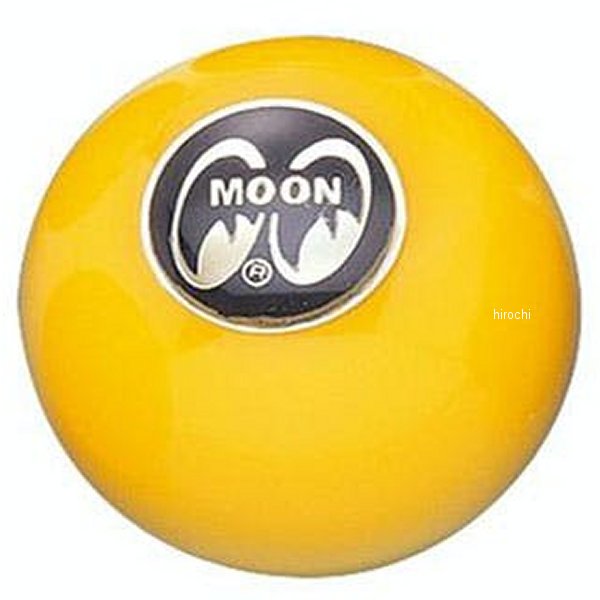 MP021YBS ムーンアイズ MQQNEYES アイボール シフトノブ スモール ユニバーサルタイプ 黄/黒