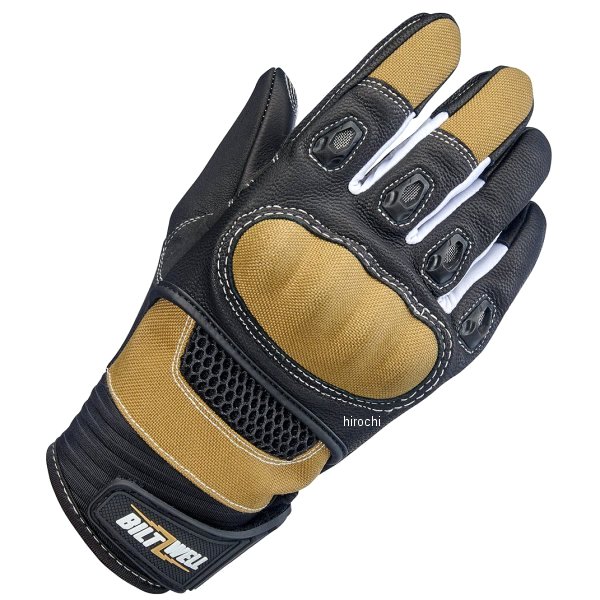1509-0901-301 ビルトウェル Biltwell ブリッジポートグローブ 黄褐色 XSサイズ
