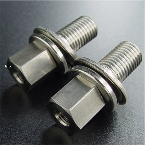 0293 ビーアールシー BRC ステンレス反射板取付ボルト 2個 6mm穴 75年-77年 CB400F