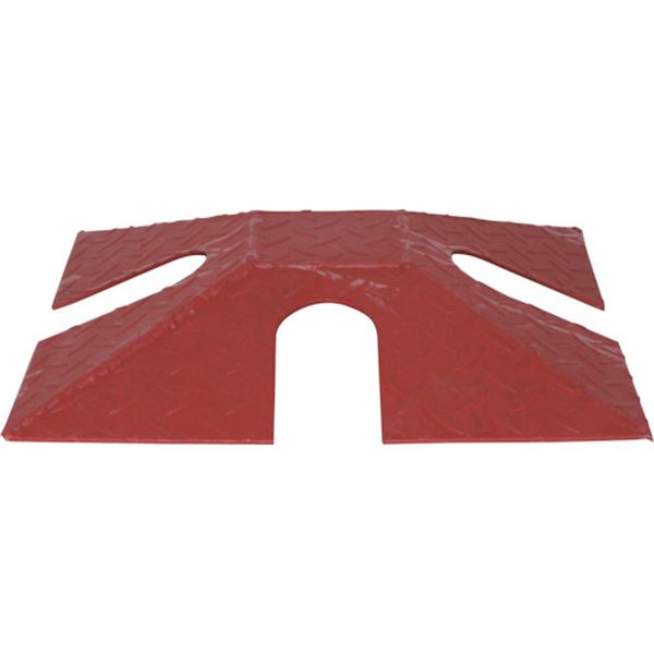 02HP050F 428-6067 (株)岩崎製作所 岩崎製作所 ホース保護カバー 車両対応 鉄製 ホースプロテクター