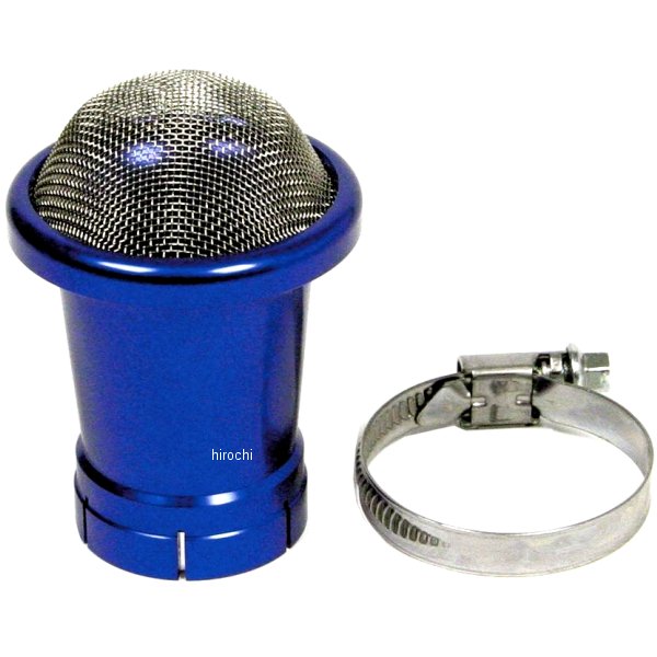 03-01-0023 SP武川 エアファンネル 32mm ネット付き 青