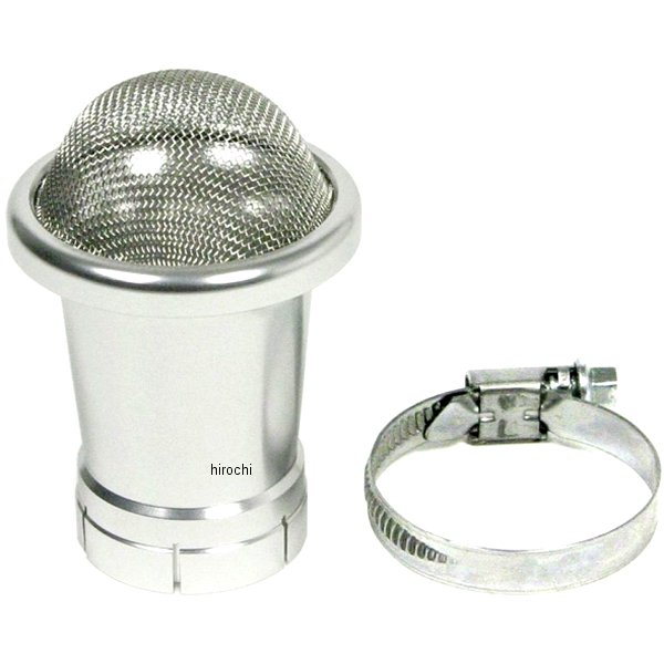 03-01-0024 SP武川 エアファンネル 32mm ネット付き シルバー