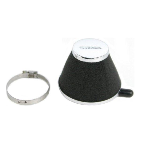 03-01-1074 SP武川 ハイフローフィルター ラウンドテーパー ブラック 細目タイプ 取付径 46mm 全長 85mm KEIHIN PE20/22/24 汎用