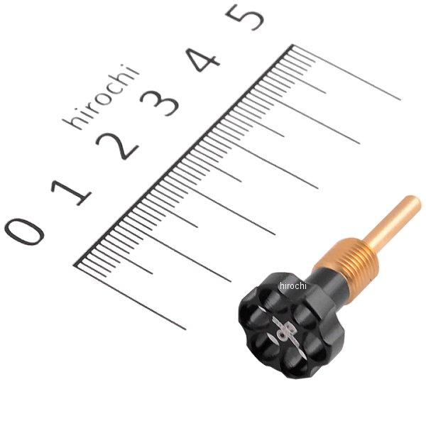 03-03-0051 SP武川 アイドルアジャストスクリュー MIKUNI VM22 ブラック