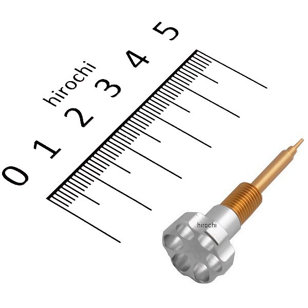 03-03-0069 SP武川 アルミ削り出しパイロットスクリュー シルバー KEIHIN PD22用