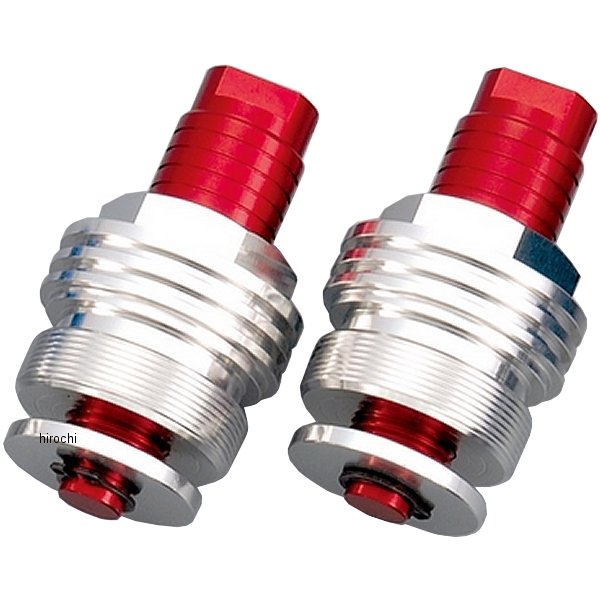 030066-02 ポッシュ POSH イニシャルアジャスター タイプ2 91年-07年 ゼファー750、ゼファー750RS 赤